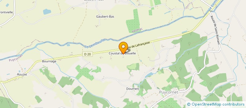 localisation de l'entreprise BOUTIES  LABARTHE