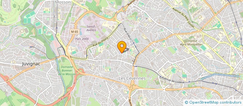 localisation de l'entreprise BOUTIHLIL ET FILS à MONTPELLIER