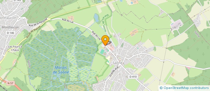 localisation de l'entreprise BOUTIK DU MARAIS  SAONE