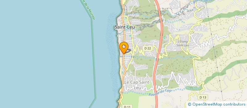 localisation de l'entreprise BOUTIK LA KOUR à SAINT-LEU