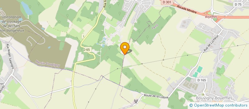 localisation de l'entreprise BOUTILLIER PASCAL  GOUY-SERVINS