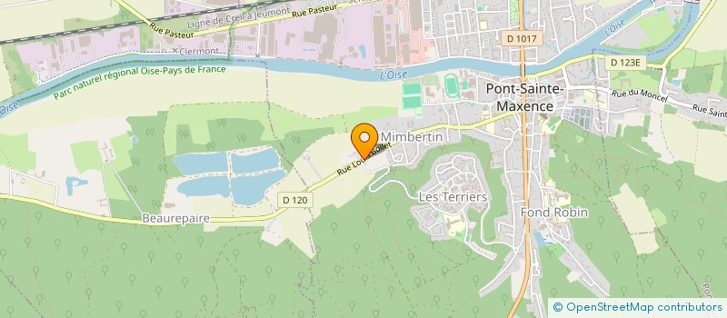 localisation de l'entreprise BOUTIMMO  PONT-SAINTE-MAXENCE