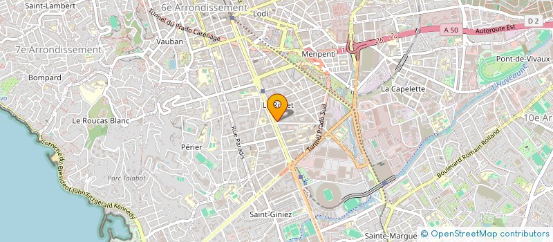 localisation de l'entreprise BOUTIMMO à MARSEILLE