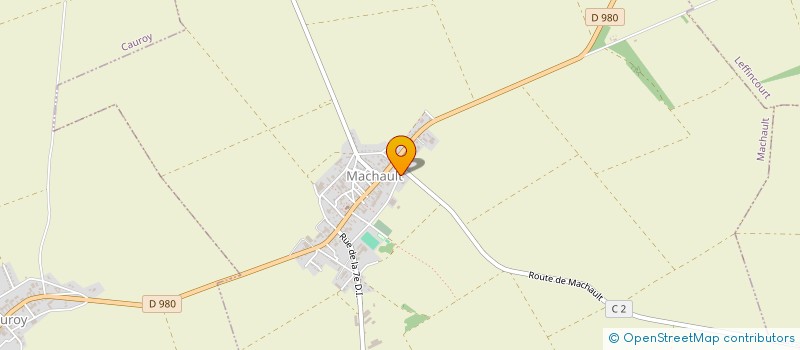 localisation de l'entreprise BOUTIN PONCELET  MACHAULT