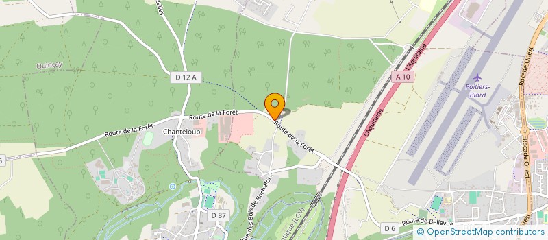 localisation de l'entreprise BOUTINEAU à BIARD
