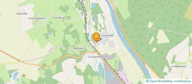 localisation de l'entreprise BOUTINEAU à MAZEROLLES