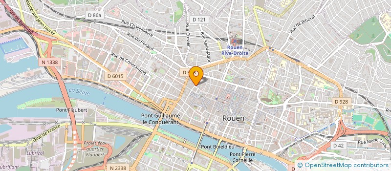 localisation de l'entreprise BOUTINEAU ET COMPAGNIE  ROUEN