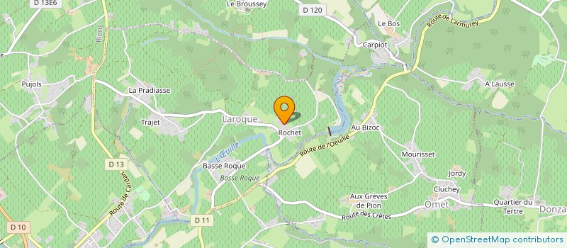 localisation de l'entreprise BOUTINET RACING TEAM  LAROQUE