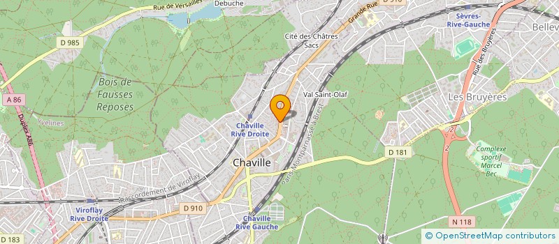 localisation de l'entreprise BOUTIQUE A PARQUETS à CHAVILLE