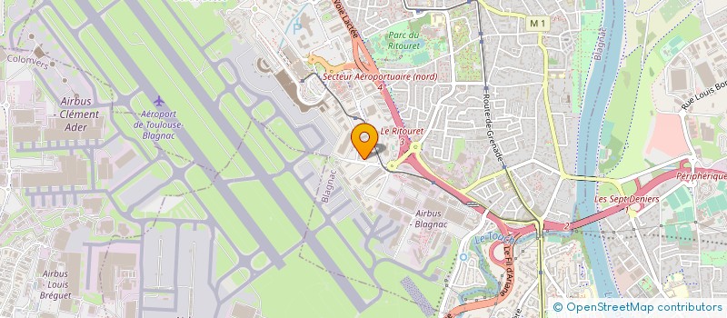 localisation de l'entreprise BOUTIQUE.AERO à BLAGNAC