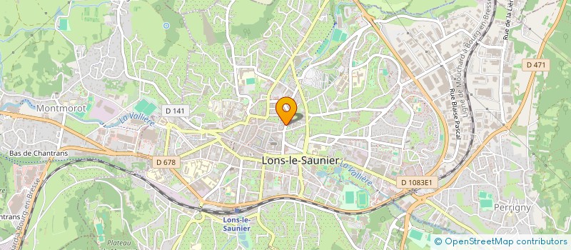 localisation de l'entreprise BOUTIQUE AUX BONS PRIX à LONS-LE-SAUNIER