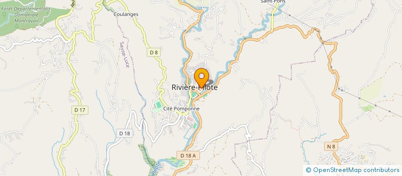 localisation de l'entreprise BOUTIQUE CARAIBES  RIVIERE-PILOTE