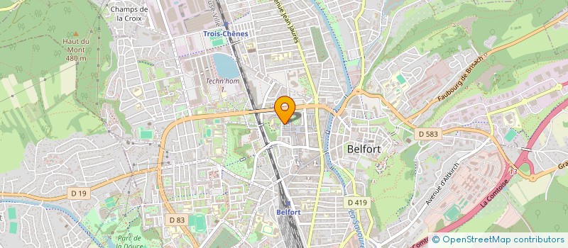 localisation de l'entreprise BOUTIQUE CATINA à BELFORT