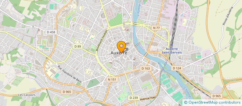 localisation de l'entreprise BOUTIQUE COCCO à AUXERRE
