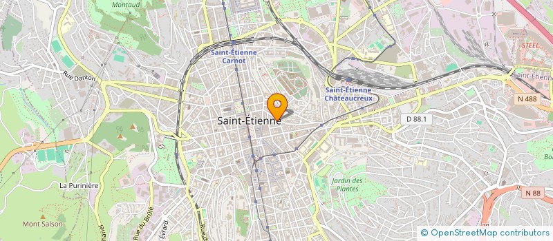localisation de l'entreprise BOUTIQUE CUISINE à SAINT-ETIENNE
