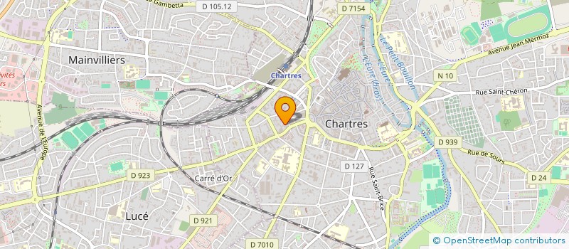 localisation de l'entreprise BOUTIQUE DE GESTION VAL DE FRANCE à CHARTRES