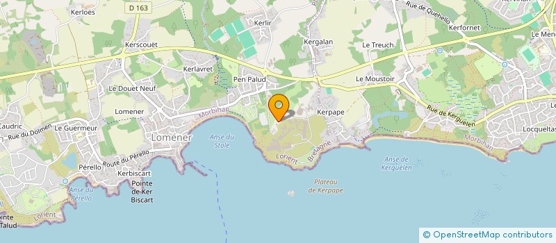 localisation de l'entreprise BOUTIQUE DE KERPAPE à PLOEMEUR