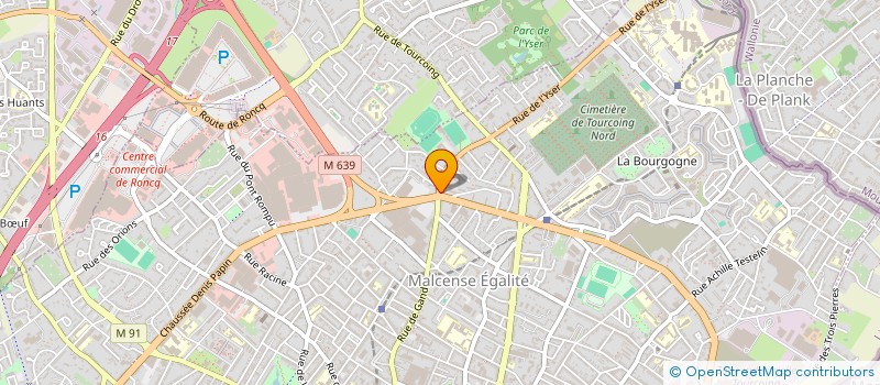 localisation de l'entreprise BOUTIQUE DE L'HEXAGONE  TOURCOING