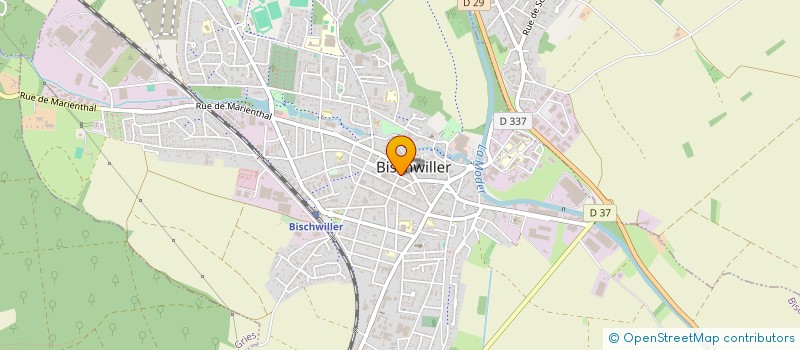 localisation de l'entreprise BOUTIQUE DE LA PRESSE  BISCHWILLER