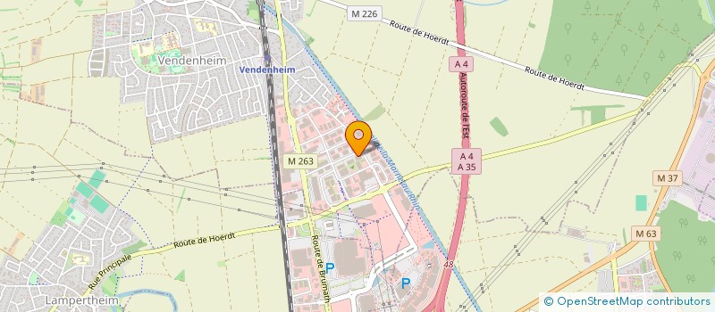 localisation de l'entreprise BOUTIQUE DECO MEYDOS  VENDENHEIM