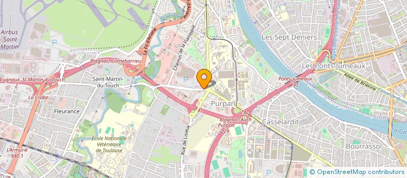 localisation de l'entreprise BOUTIQUE DU PAIN  TOULOUSE