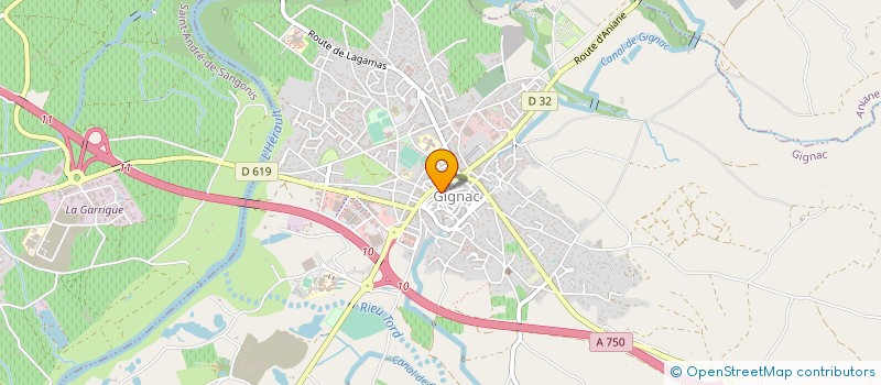 localisation de l'entreprise BOUTIQUE ECHOPPE  GIGNAC