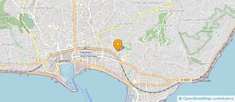 localisation de l'entreprise BOUTIQUE EXPRESS  CANNES