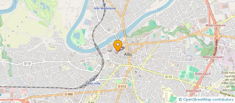 localisation de l'entreprise BOUTIQUE FLO à ALBI