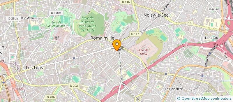 localisation de l'entreprise BOUTIQUE GENERALE ANNTEP à ROMAINVILLE