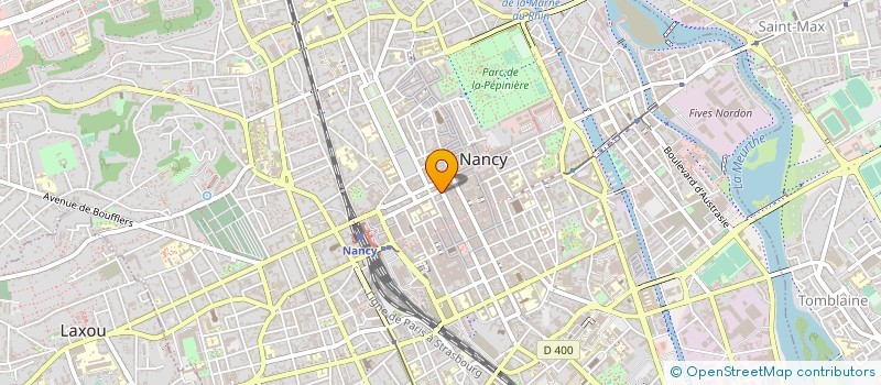 localisation de l'entreprise BOUTIQUE GOURMANDE à NANCY