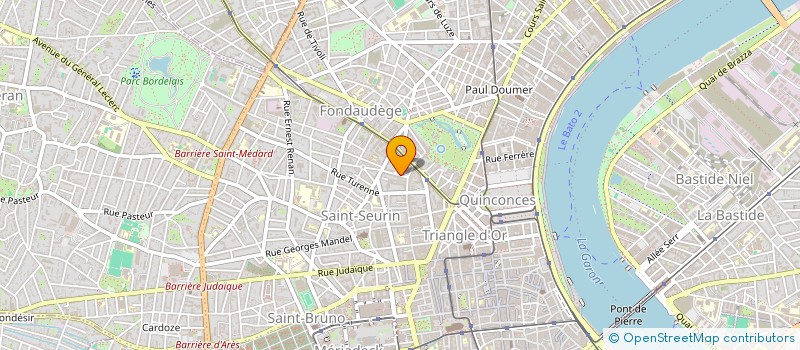 localisation de l'entreprise BOUTIQUE HOTELS COLLECTION  BORDEAUX