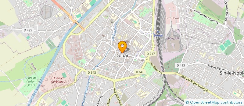 localisation de l'entreprise BOUTIQUE ISAMOD à DOUAI