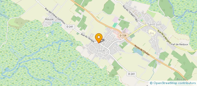 localisation de l'entreprise BOUTIQUE LAMAISON  SAINT-JUST-LUZAC