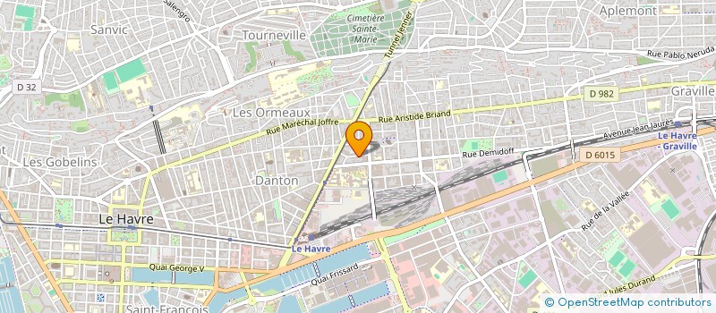 localisation de l'entreprise BOUTIQUE LOCATION SERVICE à LE HAVRE