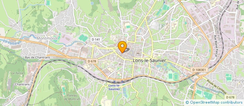 localisation de l'entreprise BOUTIQUE LORA  LONS-LE-SAUNIER