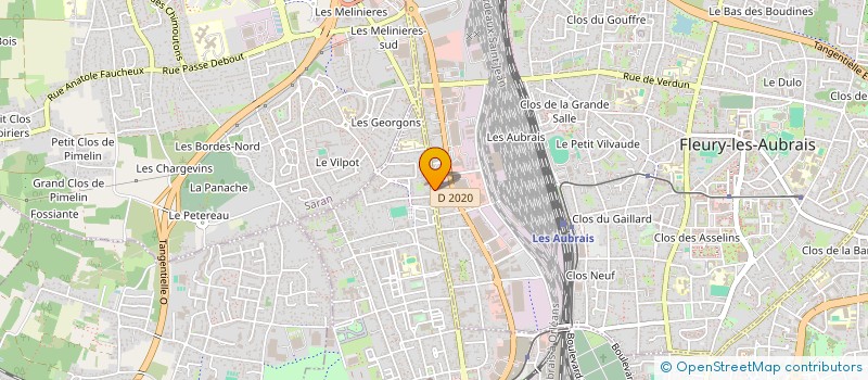 localisation de l'entreprise BOUTIQUE S à FLEURY LES AUBRAIS
