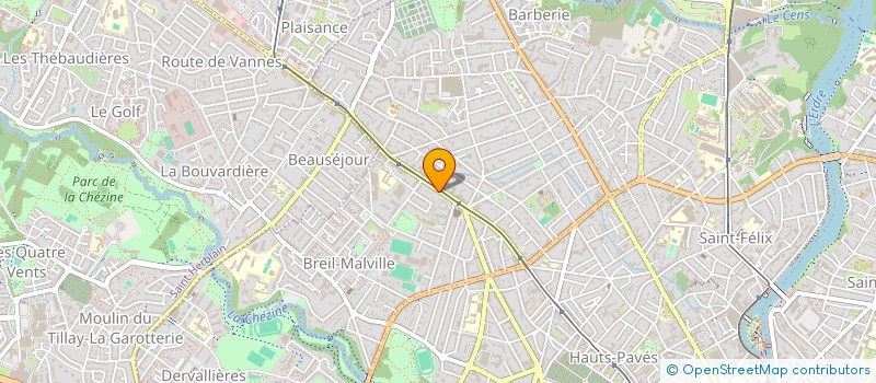 localisation de l'entreprise BOUTIQUE SOLEIL  NANTES