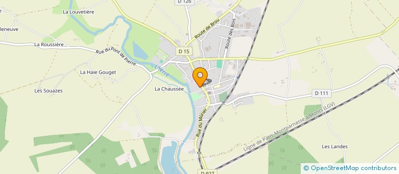 localisation de l'entreprise BOUTIQUE SOLIDAIRE D'ARROU à VALD'YERRE