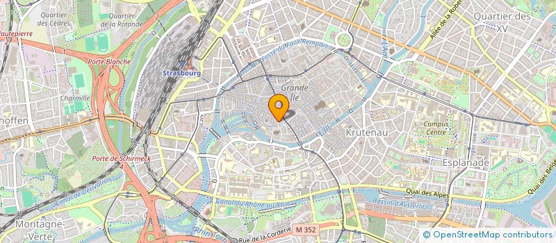 localisation de l'entreprise BOUTIQUE SPORT ET SANTE à STRASBOURG