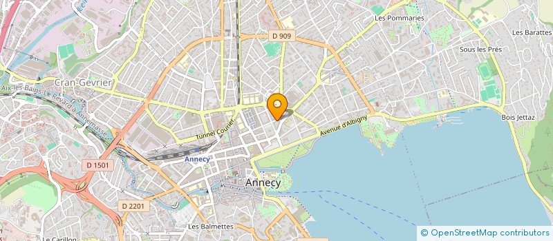 localisation de l'entreprise BOUTIQUE SPORTS SPECIFIQUES  ANNECY