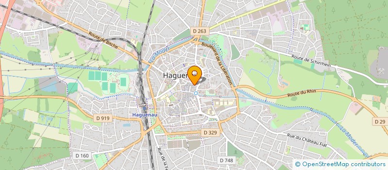 localisation de l'entreprise BOUTIQUE WELLER à HAGUENAU