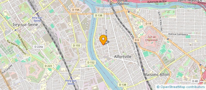 localisation de l'entreprise BOUTIQUES A BOUQUETS à ALFORTVILLE