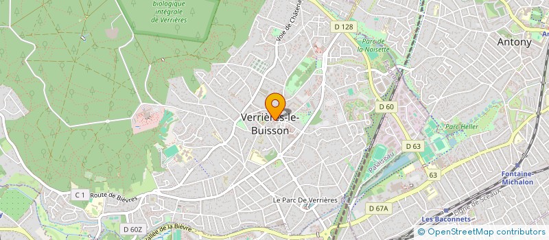 localisation de l'entreprise BOUTIQUES DISTRIBUTION à VERRIERES-LE-BUISSON