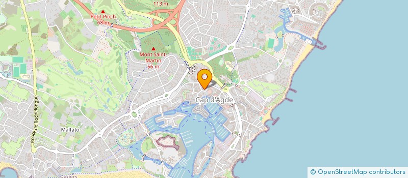 localisation de l'entreprise BOUTIQUES DU REFUGE  AGDE