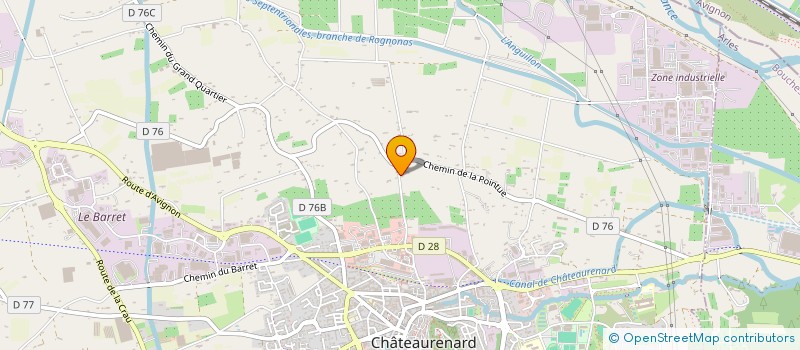 localisation de l'entreprise BOUTIQUES EN LIGNE E-COM à CHATEAURENARD