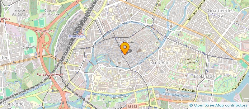 localisation de l'entreprise BOUTIQUES FISCHER à STRASBOURG