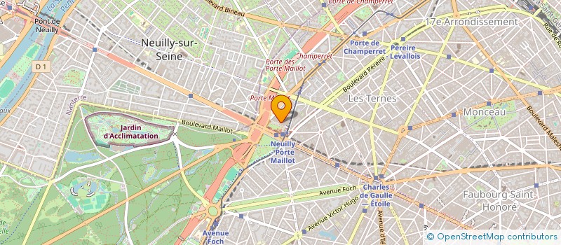 localisation de l'entreprise BOUTIQUES FRANCOISE CRESSEY à PARIS