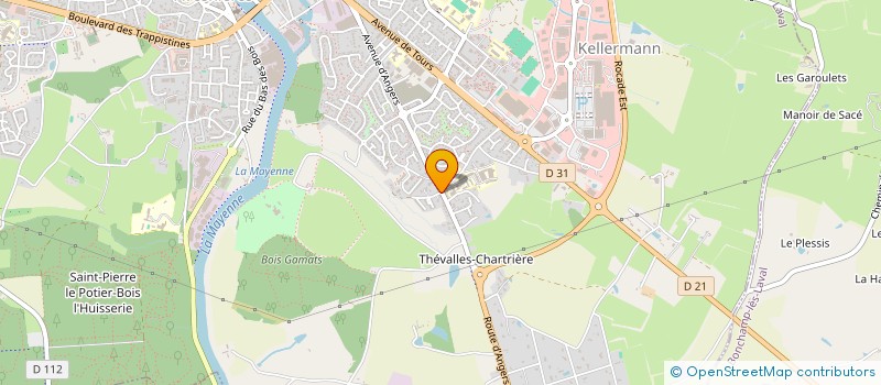 localisation de l'entreprise BOUTIQUES-WEB à LAVAL