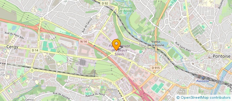 localisation de l'entreprise BOUTISSE  OSNY