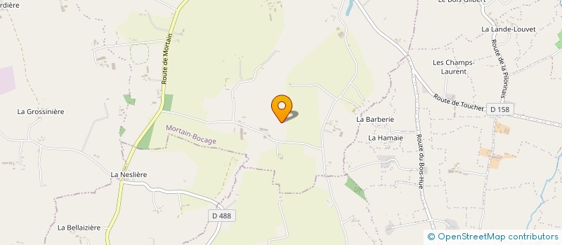 localisation de l'entreprise BOUTLOU NEGOCE  MORTAIN-BOCAGE